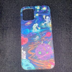 New Astronaut Planet Space iPhone 12 / iPhone 12 Pro Phone Case